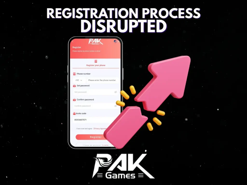 pakgames registration